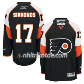 Reebok Philadelphia Flyers Trikot Wayne Simmonds #17 Ausweich Schwarz - Herren
