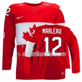 Reebok Canada Team Trikot Patrick Marleau #12 Auswärts Rot - Herren