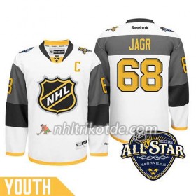 2016 All Star Captain NHL-Florida Panthers Trikot Jaromir Jagr #68 Weiß - Kinder
