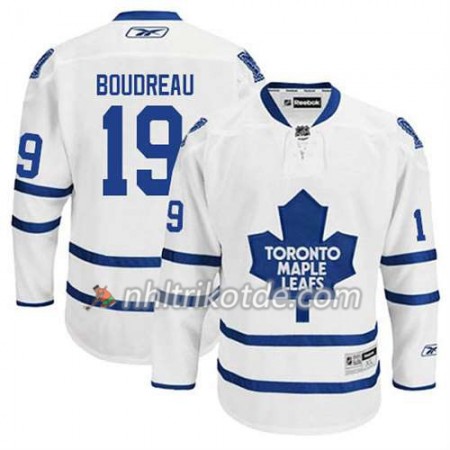 Reebok Toronto Maple Leafs Trikot Bruce Boudreau #19 Auswärts Weiß - Herren
