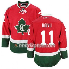 Reebok Montreal Canadiens Trikot Saku Koivu 11 Ausweich Rot - Herren