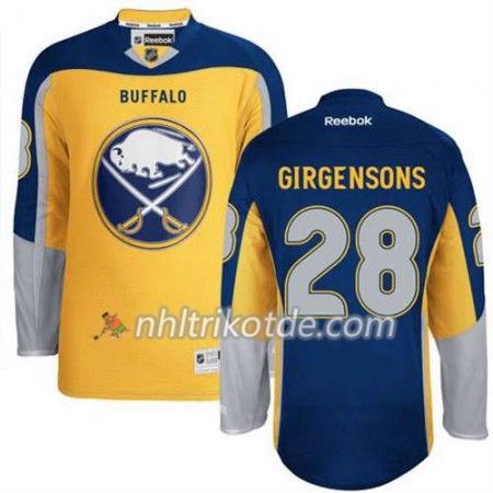 Reebok Buffalo Sabres Trikot Zemgus Girgensons 28 Ausweich Gold - Herren