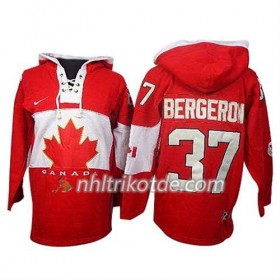 Reebok Canada Team Trikot Patrice Bergeron #37 Premier Olympic Rot - Herren