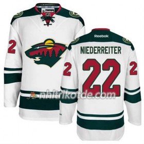 Reebok Minnesota Wild Trikot Nino Niederreiter #22 Auswärts Weiß - Herren