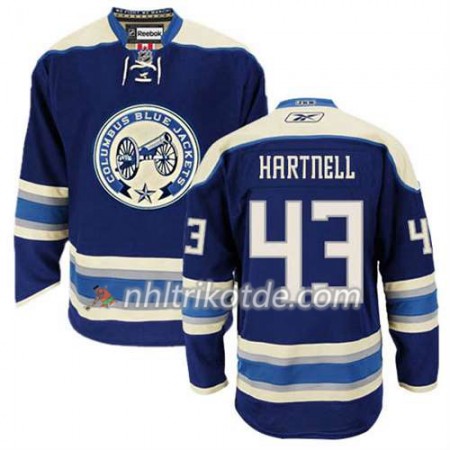 Reebok Columbus Blue Jackets Trikot Scott Hartnell #43 Ausweich Blau - Herren