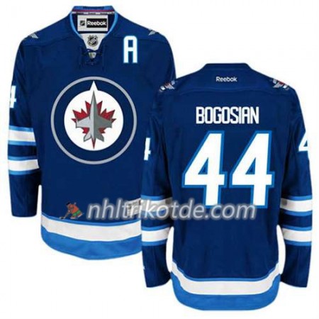 Reebok Winnipeg Jets Trikot Zach Bogosian #44 Heim Blau - Herren