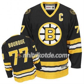 Reebok Boston Bruins Trikot Ray Bourque #77 Heim Schwarz - Herren