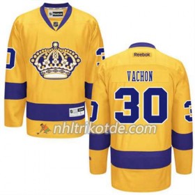 Reebok Los Angeles Kings Trikot Rogie Vachon #30 Ausweich Gold - Herren