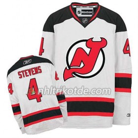 Reebok New Jersey Devils Trikot Scott Stevens #4 Auswärts Weiß - Herren
