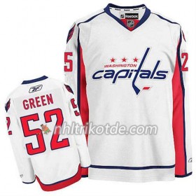 Reebok Washington Capitals Trikot Mike Grün #52 Auswärts Weiß - Herren