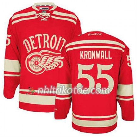 Reebok Detroit Red Wings Trikot Niklas Kronwall #55 2014 Winter Classic Rot - Herren