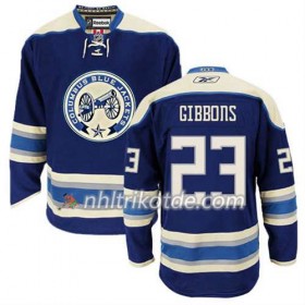 Reebok Columbus Blue Jackets Trikot Brian Gibbons #23 Ausweich Blau - Herren