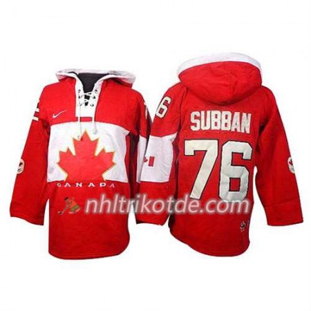 Reebok Canada Team Trikot P.K Subban #76 Premier Olympic Rot - Herren
