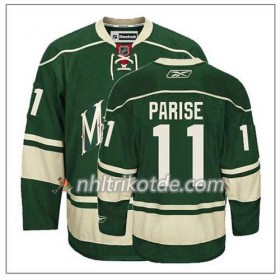 Reebok Minnesota Wild Trikot Zach Parise #11 Ausweich Grün - Herren