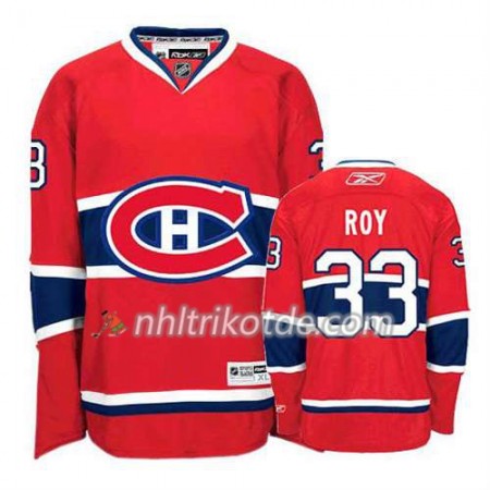 Reebok Montreal Canadiens Trikot Patrick Roy #33 Heim Rot - Herren