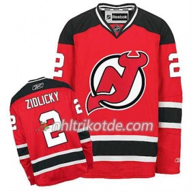 Reebok New Jersey Devils Trikot Marek Zidlicky #2 Heim Rot - Herren