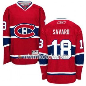 Reebok Montreal Canadiens Trikot Serge Savard #18 Heim Rot - Herren