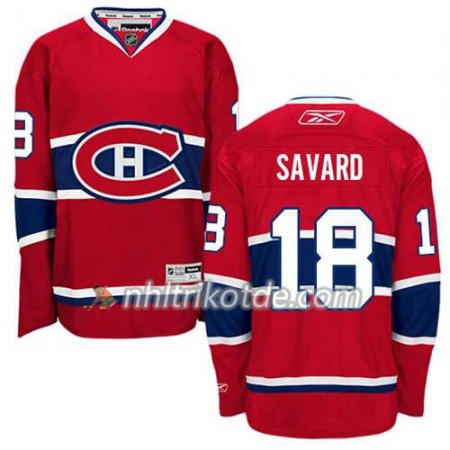 Reebok Montreal Canadiens Trikot Serge Savard #18 Heim Rot - Herren