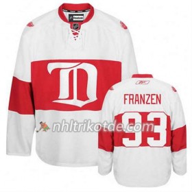 Reebok Detroit Red Wings Trikot Johan Franzen #93 Ausweich Weiß - Herren