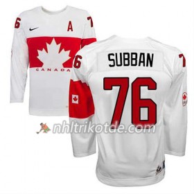 Canada Team Trikot P.K Subban #76 Heim Weiß - Kinder