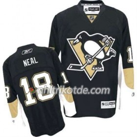 Reebok Pittsburgh Penguins Trikot James Neal 18 Schwarz Heim - Herren