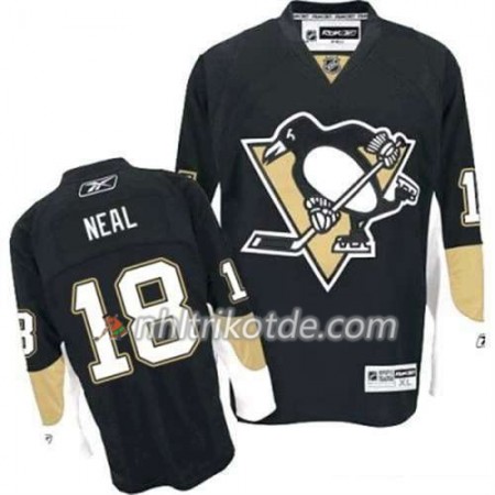 Reebok Pittsburgh Penguins Trikot James Neal 18 Schwarz Heim - Herren