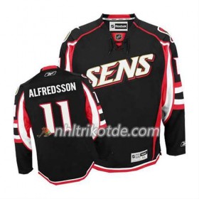Reebok Ottawa Senators Trikot Daniel Alfredsson #11 Ausweich Schwarz - Herren