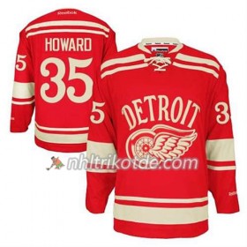 Reebok Detroit Red Wings Trikot Jimmy Howard #35 2014 Winter Classic Rot - Herren