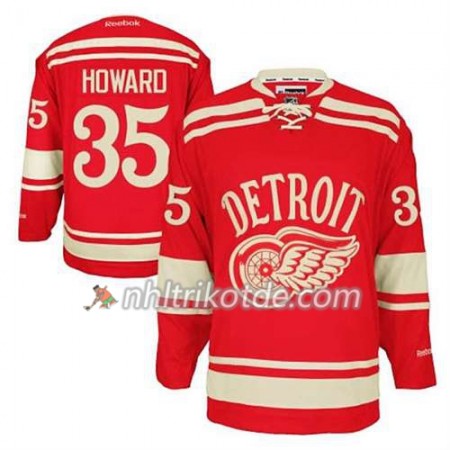 Reebok Detroit Red Wings Trikot Jimmy Howard #35 2014 Winter Classic Rot - Herren