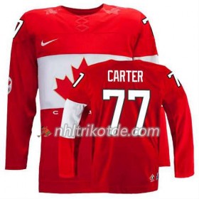Reebok Canada Team Trikot Jeff Carter #77 Auswärts Rot - Dame