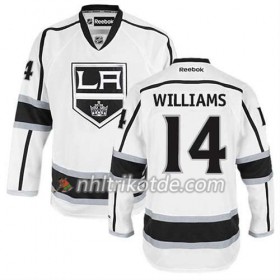 Reebok Los Angeles Kings Trikot Justin Williams #14 Auswärts Weiß - Herren