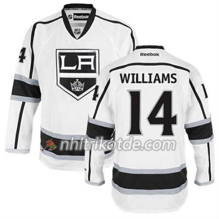 Reebok Los Angeles Kings Trikot Justin Williams #14 Auswärts Weiß - Herren