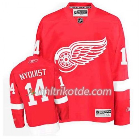 Reebok Detroit Red Wings Trikot Gustav Nyquist #14 Heim Rot - Herren