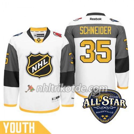 2016 All Star New Jersey Devils Trikot Cory Schneider #35 Weiß - Kinder