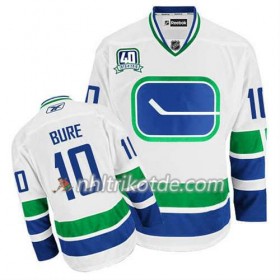 Reebok Vancouver Canucks Trikot Pavel Bure #10 Ausweich Weiß - Herren