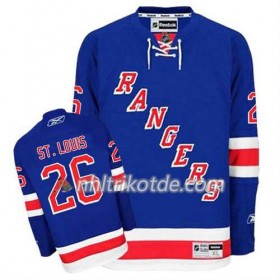 Reebok New York Rangers Trikot Martin St. Louis #26 Heim Blau - Herren
