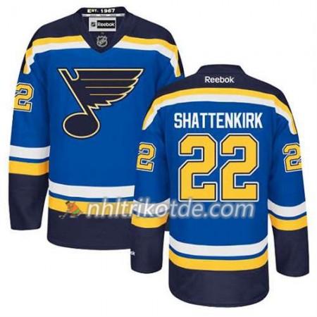 Reebok St. Louis Blues Trikot Kevin Shattenkirk #22 Heim Blau - Herren