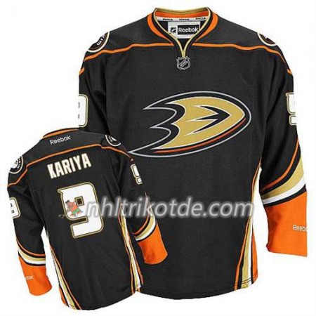Reebok Anaheim Ducks Trikot Paul Kariya #9 Ausweich Schwarz - Herren