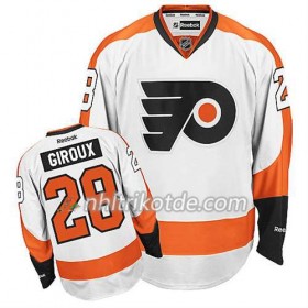 Reebok Philadelphia Flyers Trikot Claude Giroux #28 Auswärts Weiß - Herren