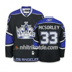 Reebok Los Angeles Kings Trikot Marty Mcsorley #33 Ausweich Schwarz - Herren