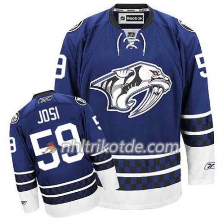 Reebok Nashville Predators Trikot Roman Josi #59 Ausweich Bleu - Herren