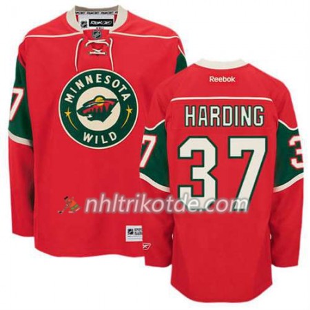 Reebok Minnesota Wild Trikot Josh Harding #37 Heim Rot - Herren
