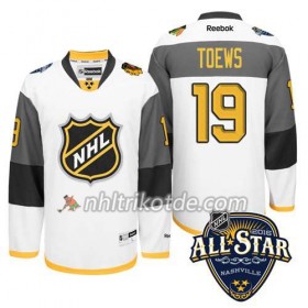 2016 All Star Chicago Blackhawks Trikot Jonathan Toews #19 Weiß - Herren