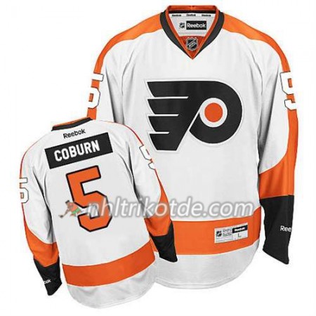 Reebok Philadelphia Flyers Trikot Braydon Coburn #5 Auswärts Weiß - Herren