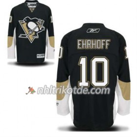Reebok Pittsburgh Penguins Trikot Christian Ehrhoff 10 Schwarz Heim - Herren