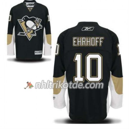 Reebok Pittsburgh Penguins Trikot Christian Ehrhoff 10 Schwarz Heim - Herren