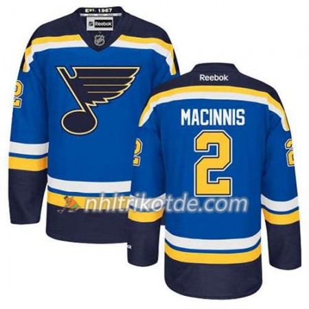Reebok St. Louis Blues Trikot Al Macinnis #2 Heim Blau - Herren
