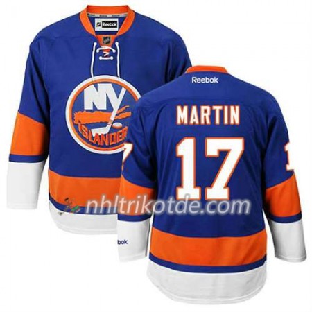 Reebok New York Islanders Trikot Matt Martin #17 Heim Blau - Herren