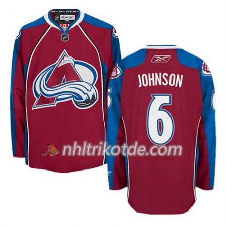 Reebok Colorado Avalanche Trikot Erik Johnson #6 Heim Rot - Herren