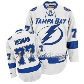 Reebok Tampa Bay Lightning Trikot Victor Hedman #77 Auswärts Weiß - Herren